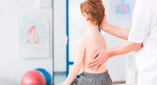Lower back pain in a child